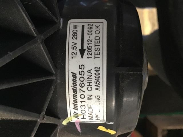 Heater Fan Motor