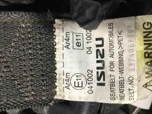 Rear Centre Seat Belt