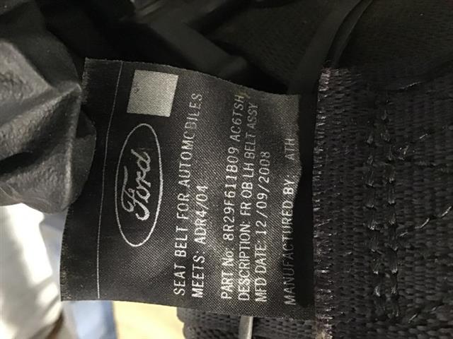 Lf Seat Belt