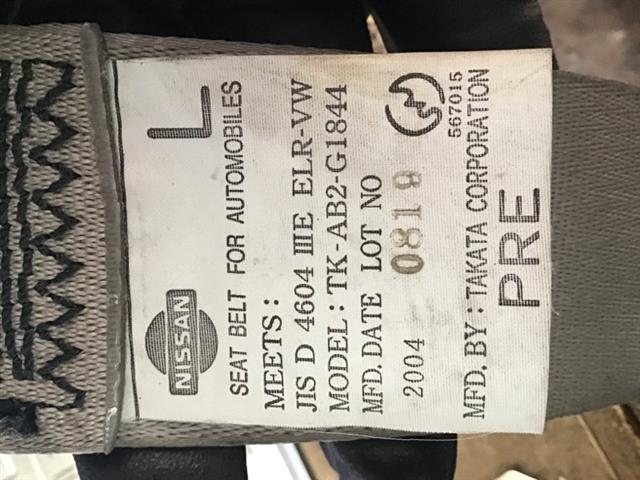 Lf Seat Belt Pretensioner