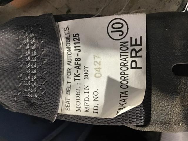 Lf Seat Belt Pretensioner