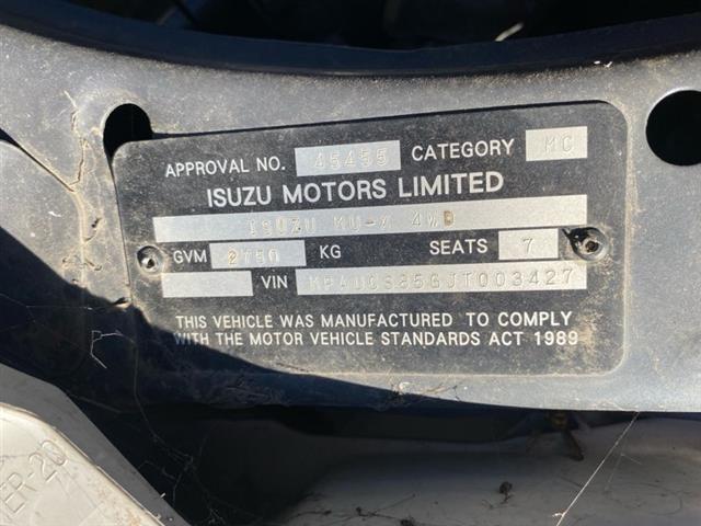 Isuzu MU - Other