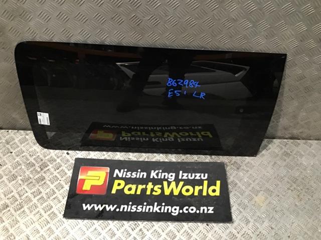 L Side Load Door  Opening Glass 