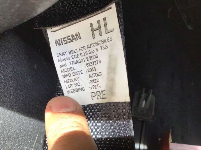 Lf Seat Belt