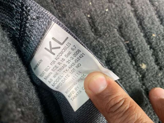 Lf Seat Belt