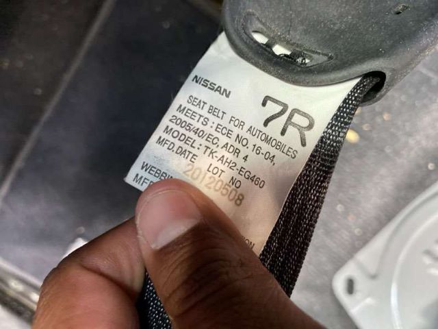 Lf Seat Belt