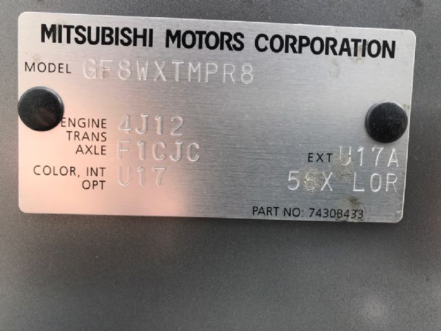 Mitsubishi Outlander - GF8W 2012-Present