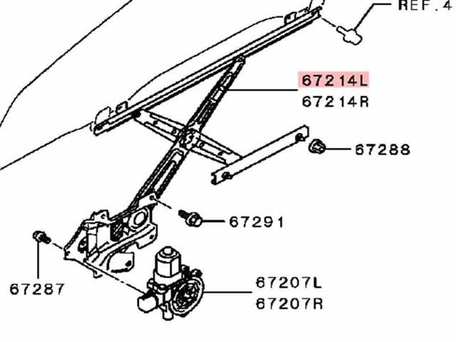 Lf Door Elec Regulator