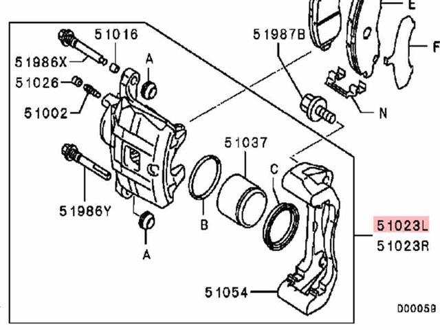 Lf Disc Brake Caliper