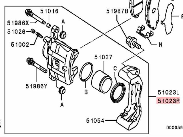 Rf Disc Brake Caliper