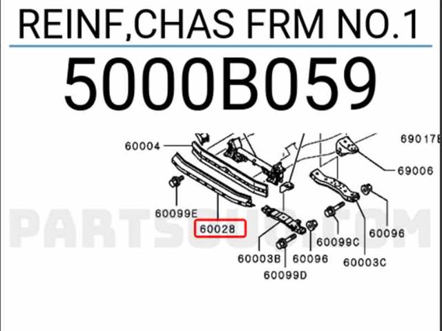 Front Bumper Lower Reinforcer