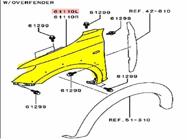 Lf Guard/fender (flare Type)