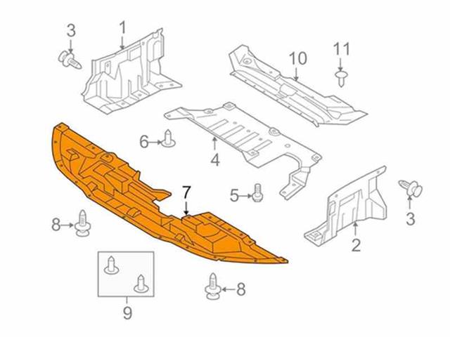 Front Bumper Splash Shield