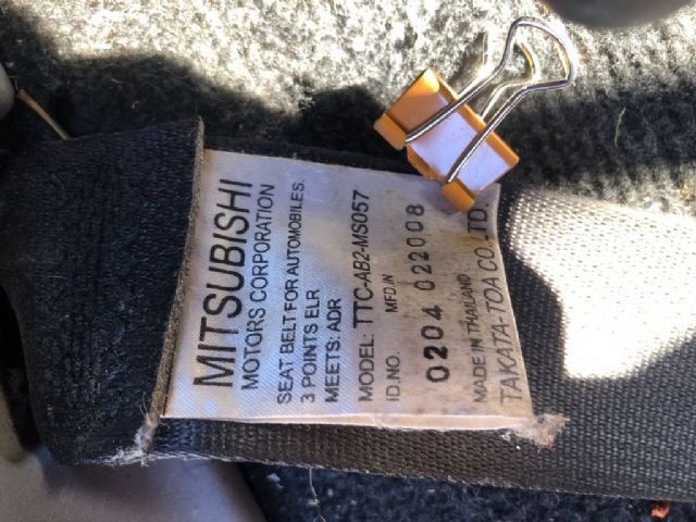 Lf Seat Belt