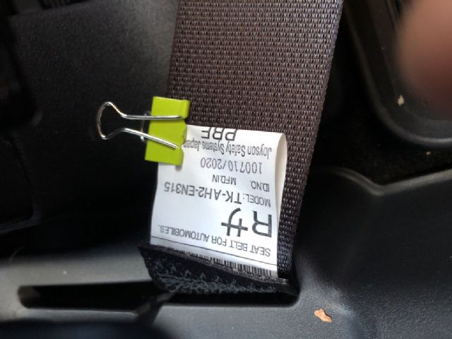 Lf Seat Belt