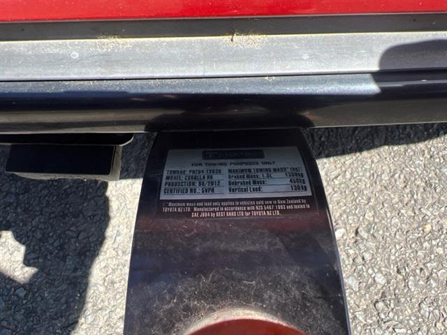 Toyota Corolla - ZRE182 2012-2017