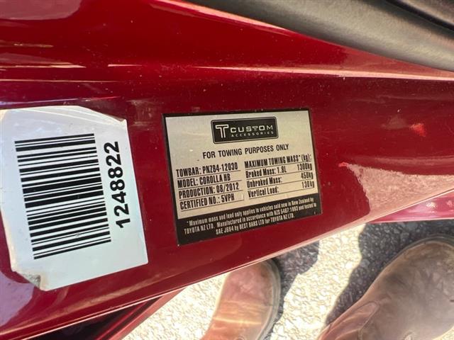 Toyota Corolla - ZRE182 2012-2017