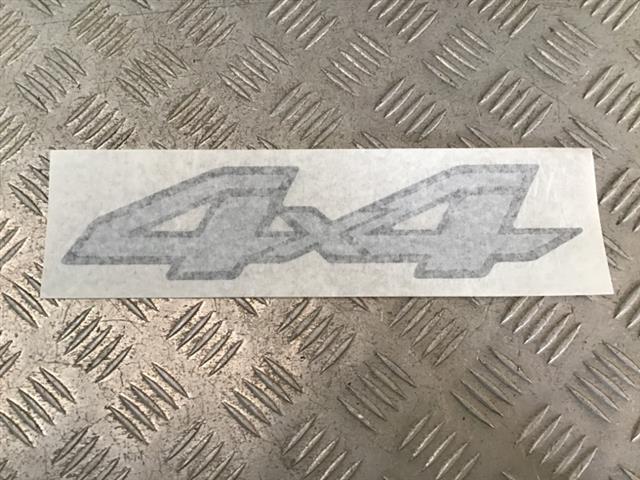 4x4 Decal Sticker