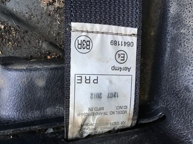 Rr Seat Belt