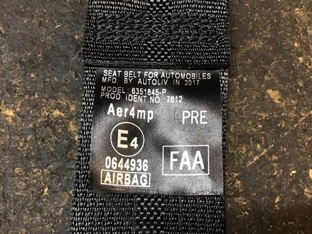 Lf Seat Belt Pretensioner