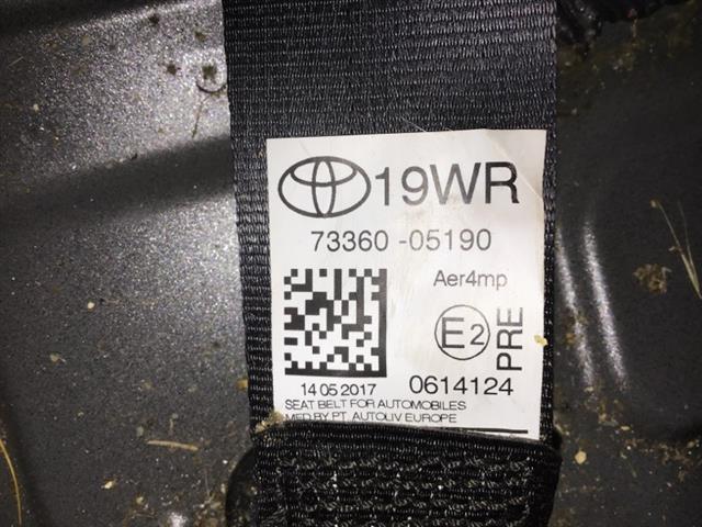 Rr Seat Belt