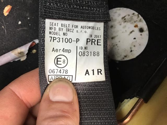 Rf Seat Belt Pretensioner