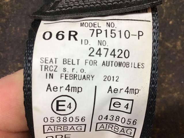 Rf Seat Belt Pretensioner