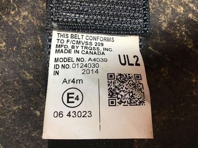 Lr Seat Belt