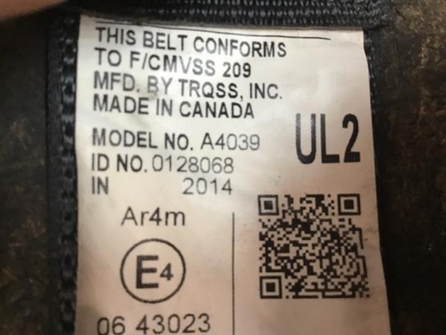 Lr Seat Belt
