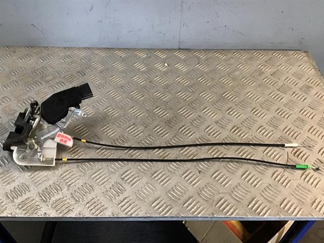 Rr Door Lock Mechanism