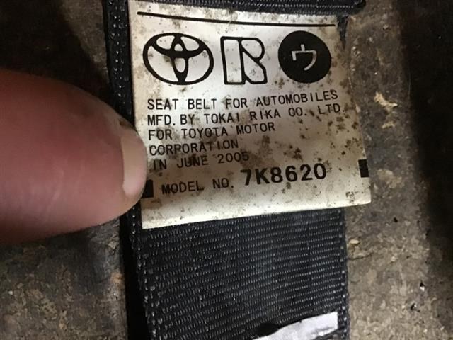 Lr Seat Belt