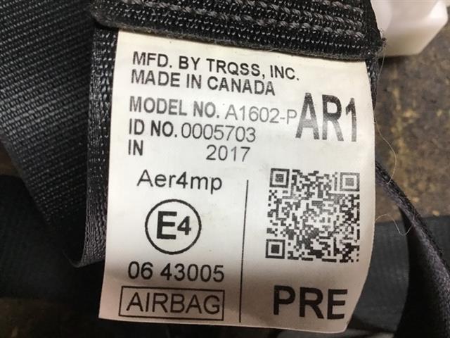 Rf Seat Belt Pretensioner