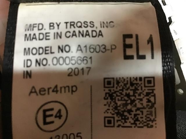 Lf Seat Belt Pretensioner