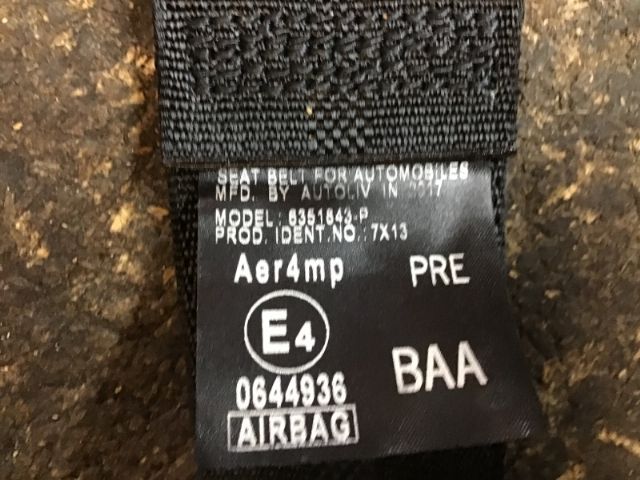 Rf Seat Belt Pretensioner