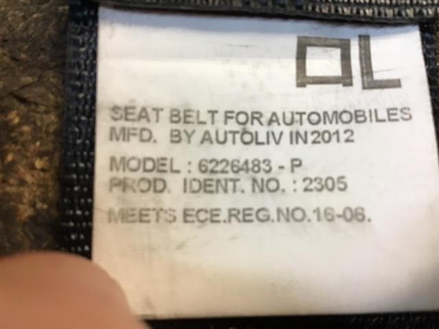 Lf Seat Belt Pretensioner