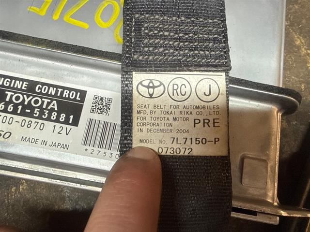 Rf Seat Belt Pretensioner