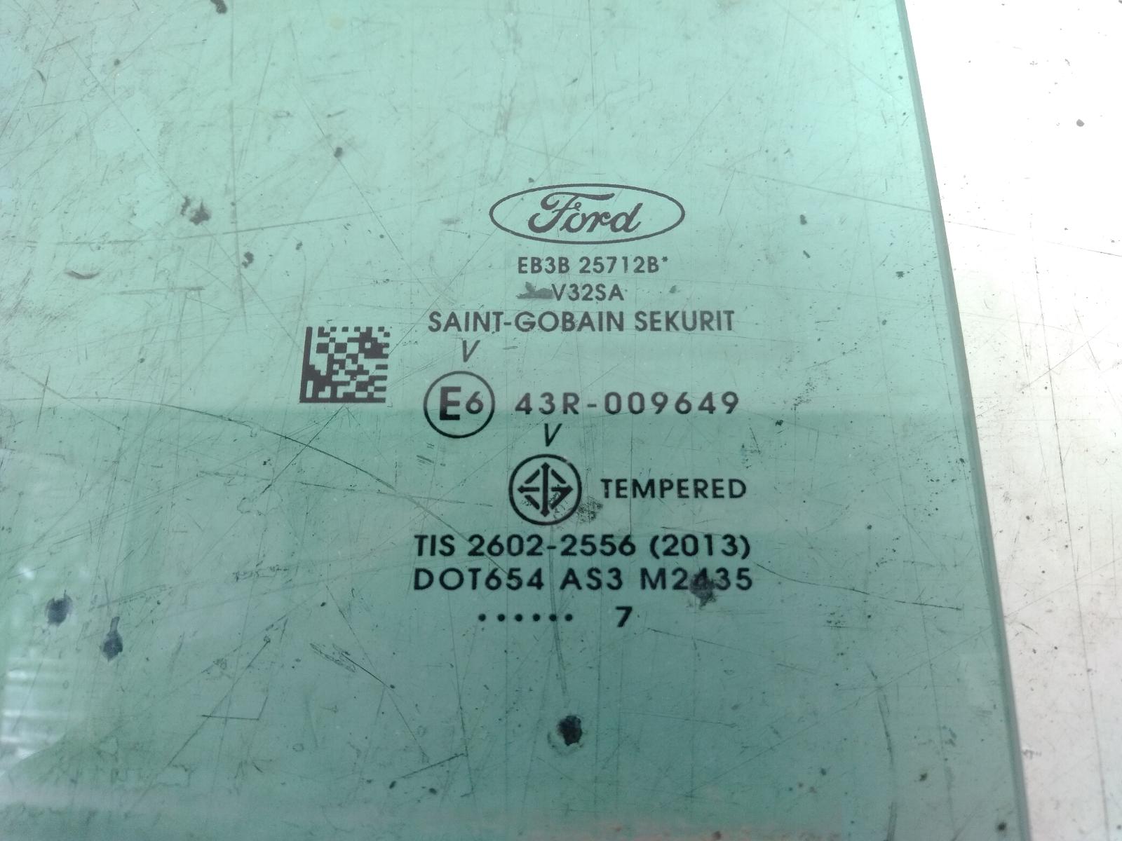 Right Rear Door Window
