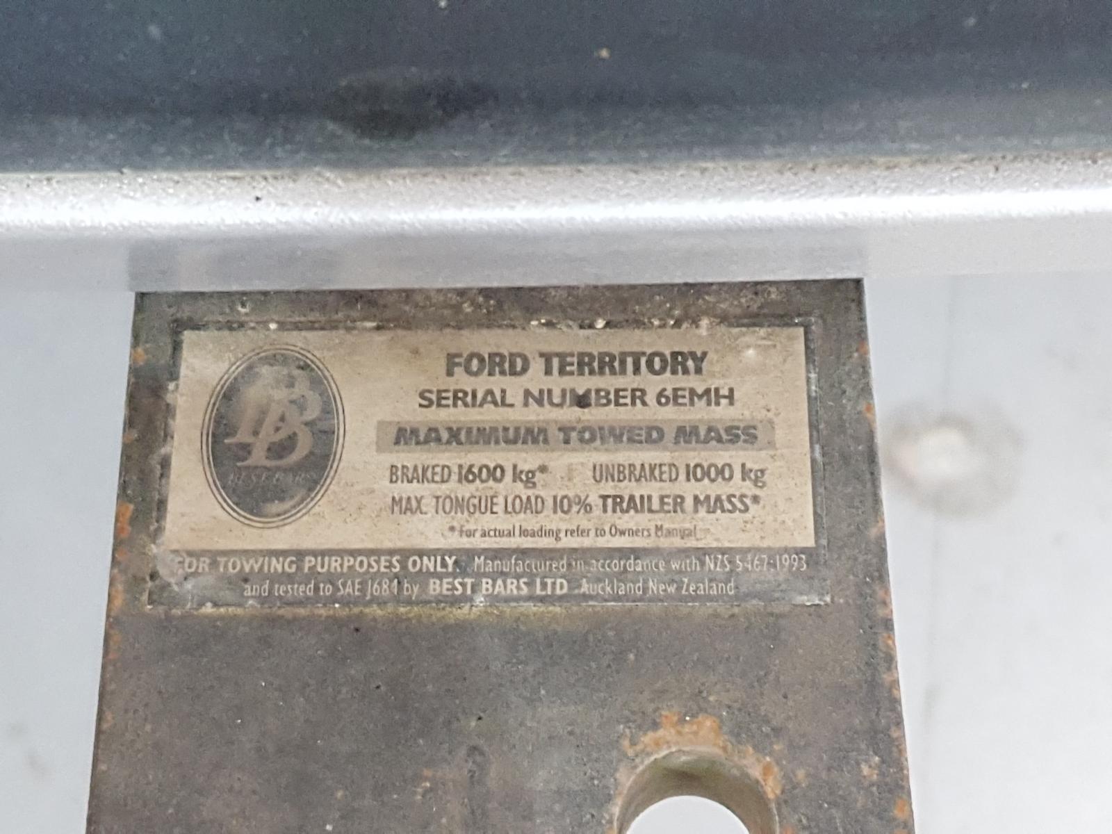 Ford Territory - SZ 2011-Present