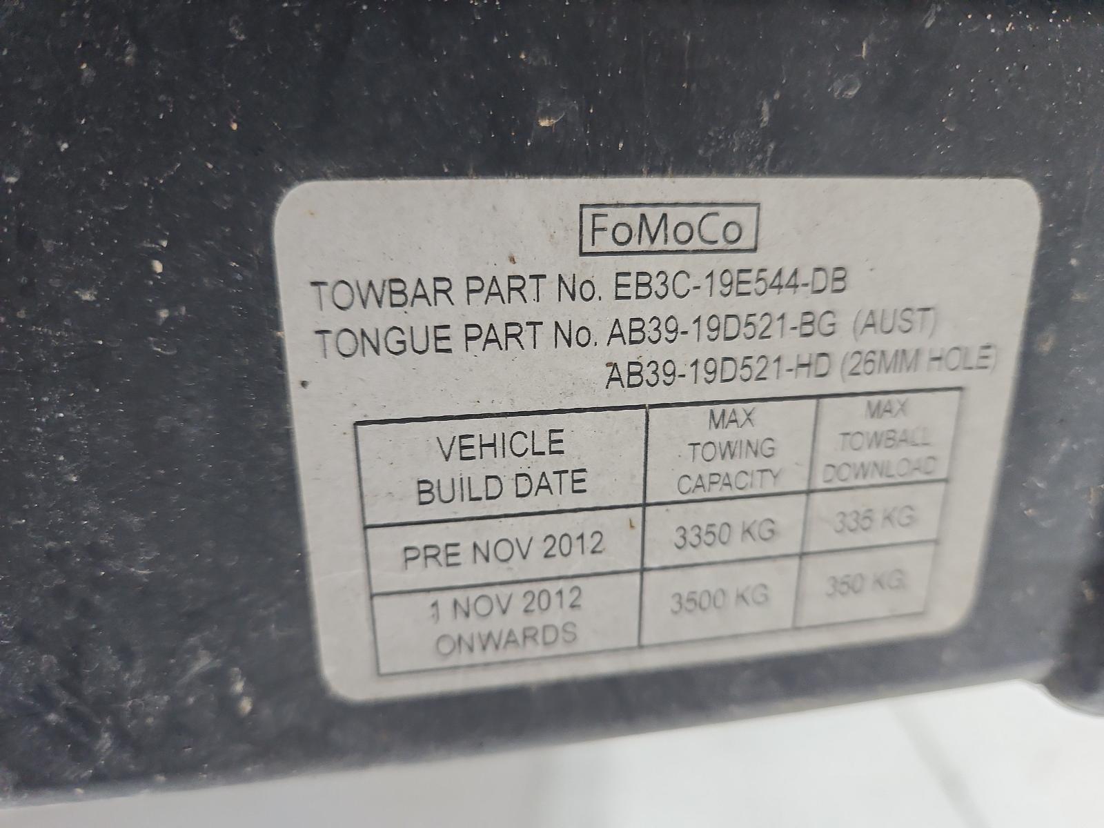 Ford Ranger - PX/PX2 2011-2017