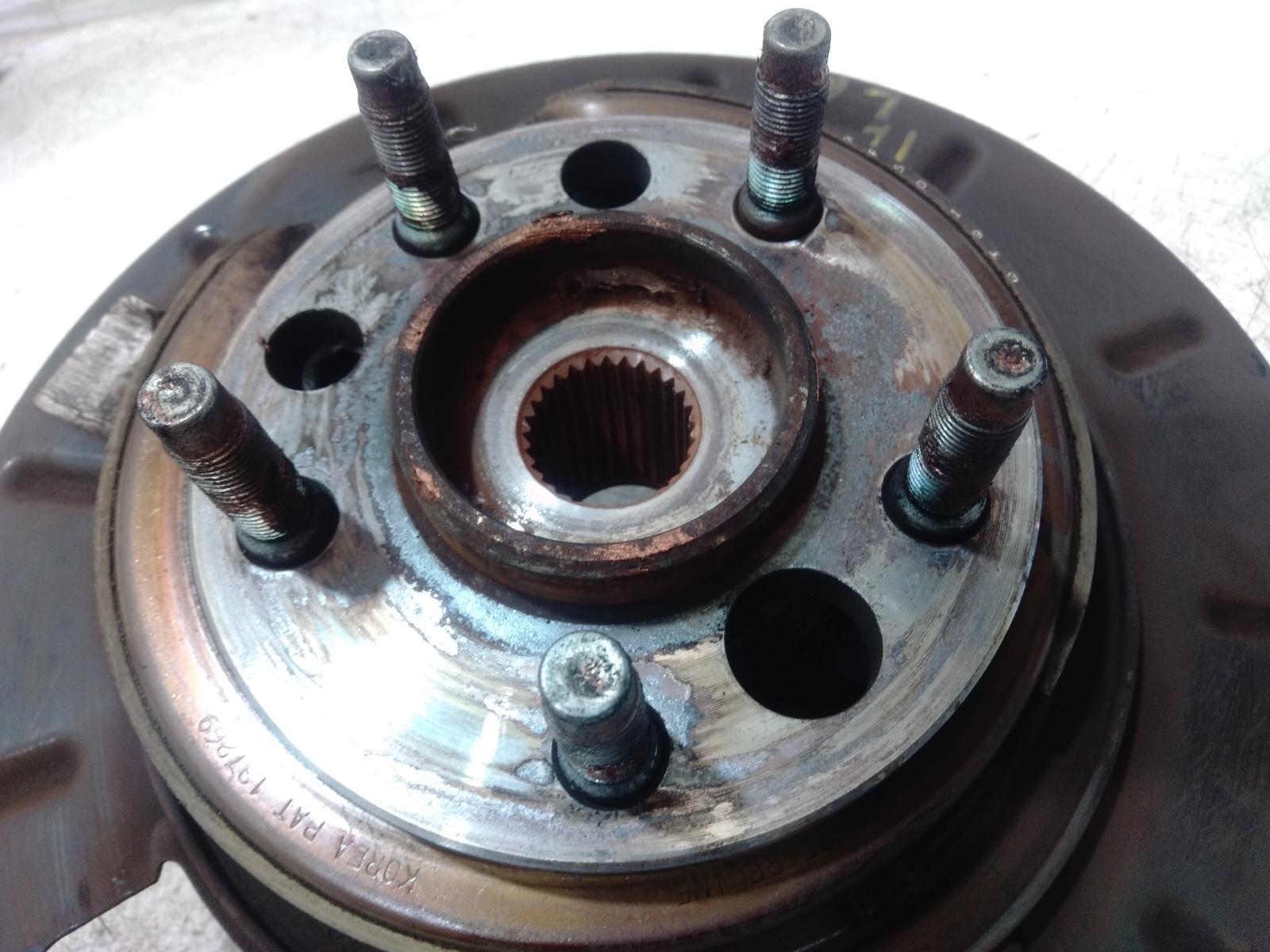 Left Rear Hub Assembly