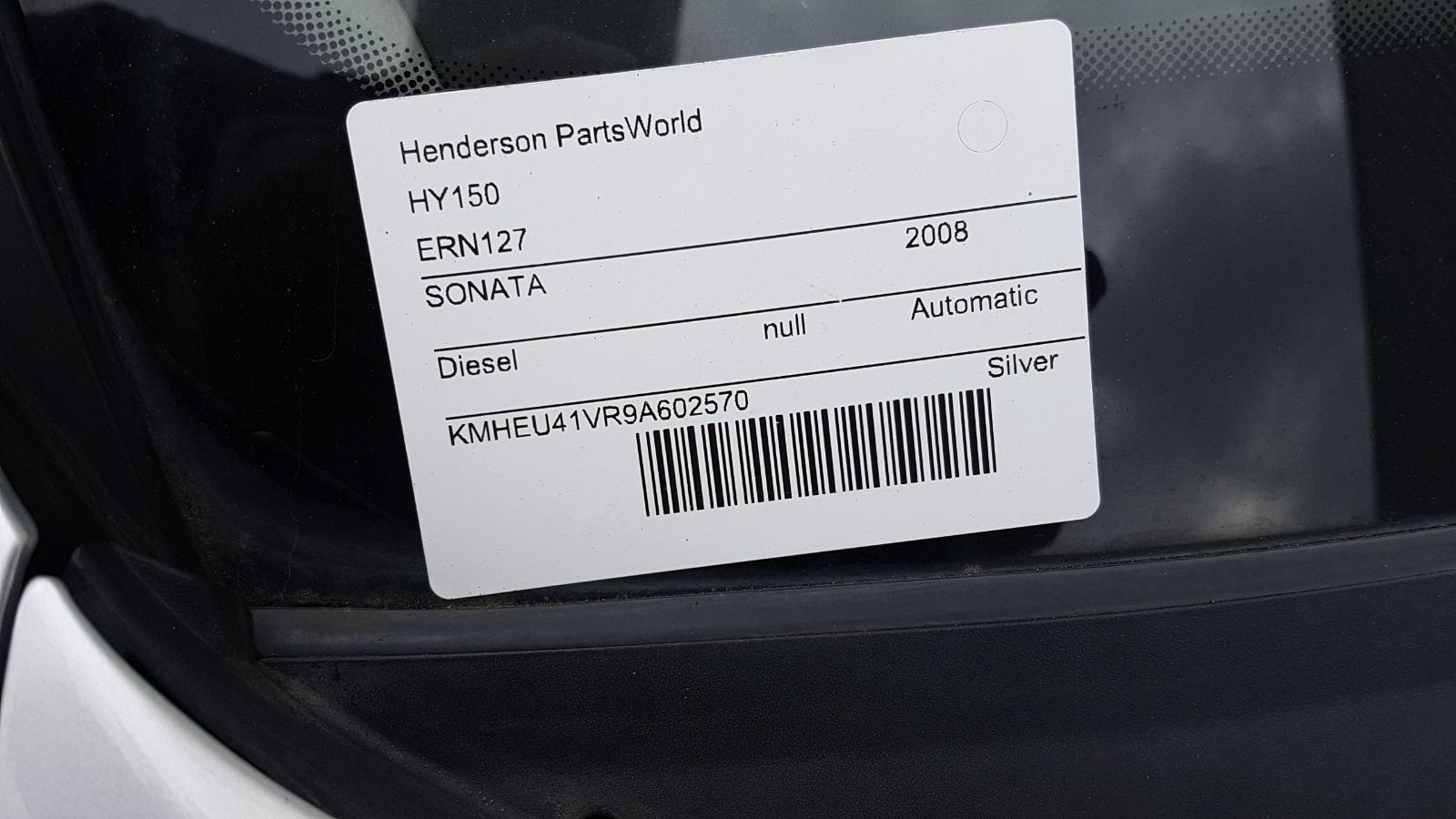 Hyundai Sonata - Other 2005-2010