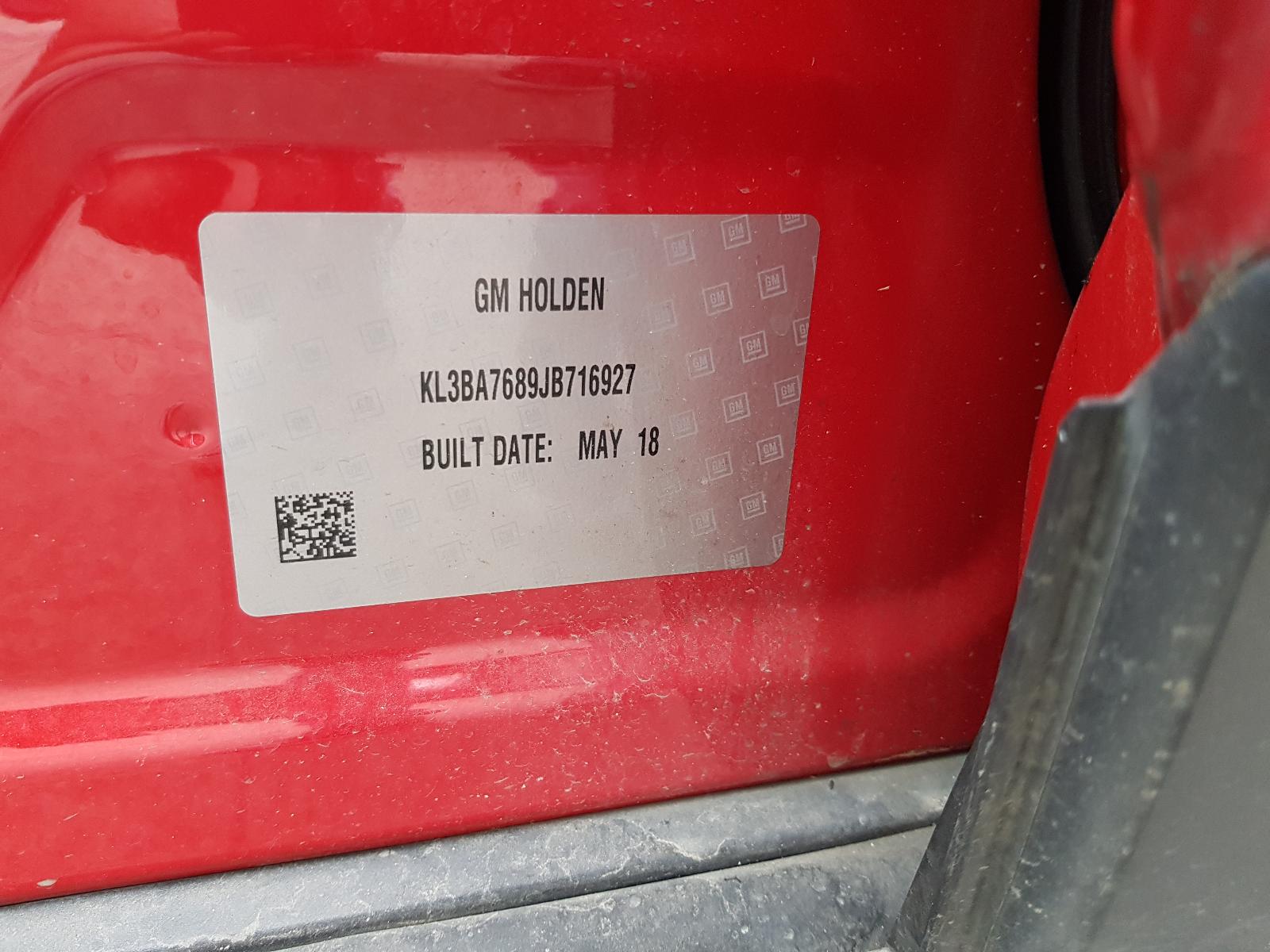 Holden Trax - TJ Series 2013-Present