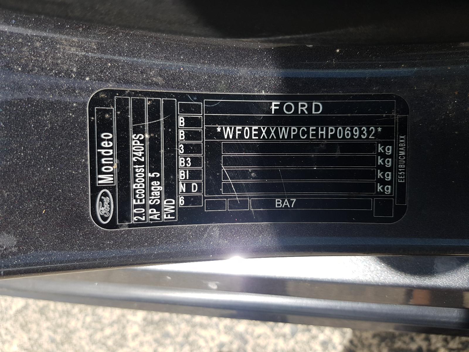 Ford Mondeo - MD 2014-2017