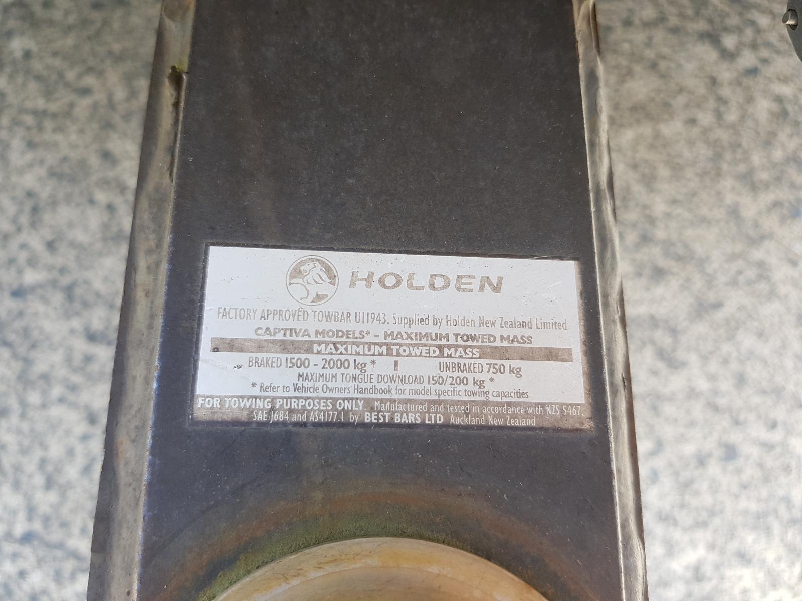 Holden Captiva - Captiva 7 2011-Present