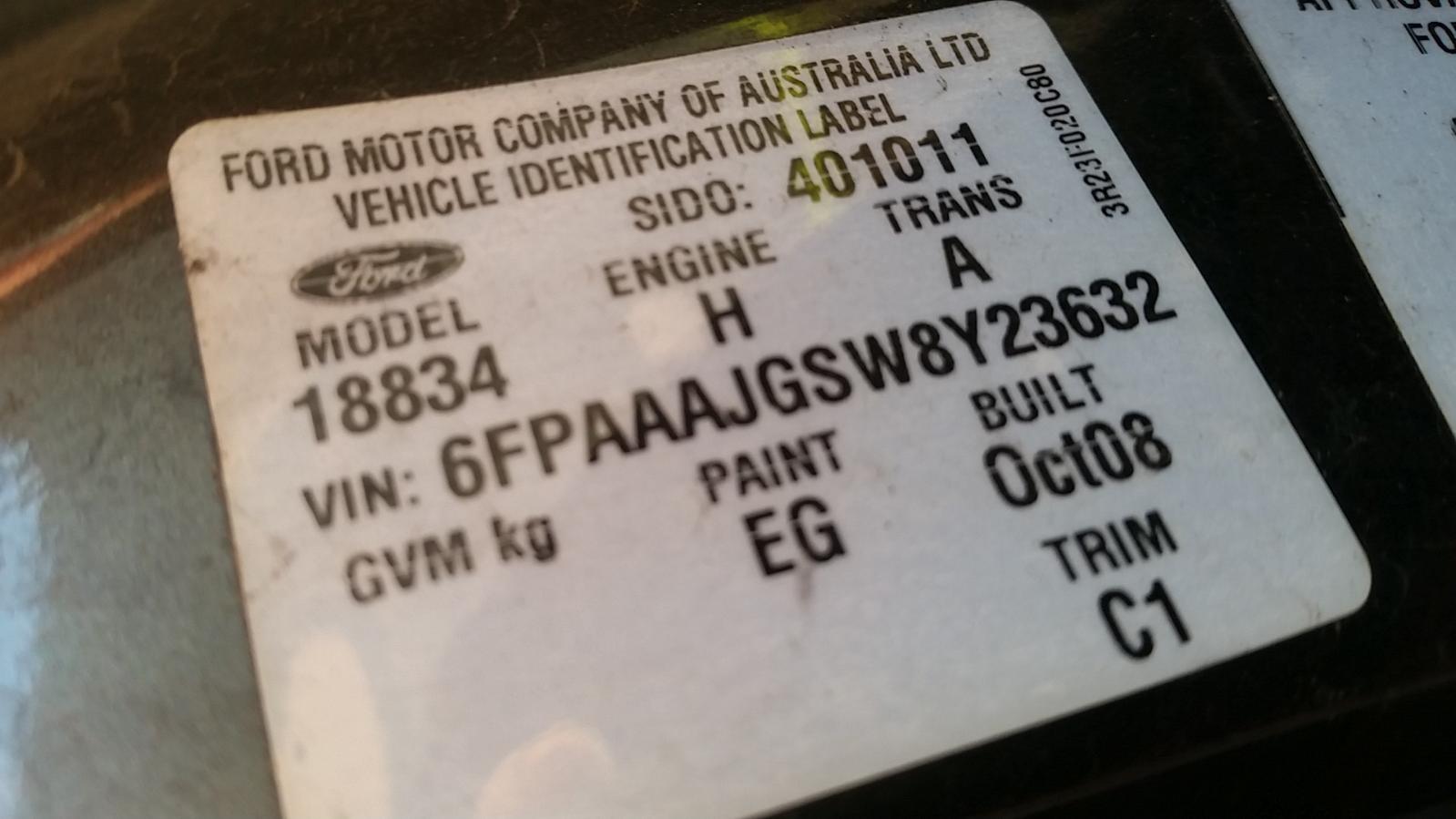 Ford Falcon - FG-FGX 2008-2016