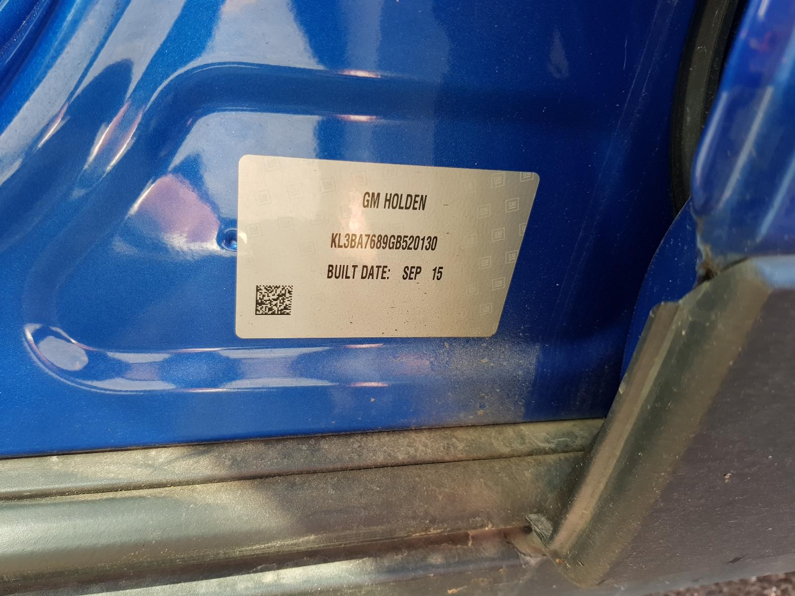 Holden Trax - TJ Series 2013-Present