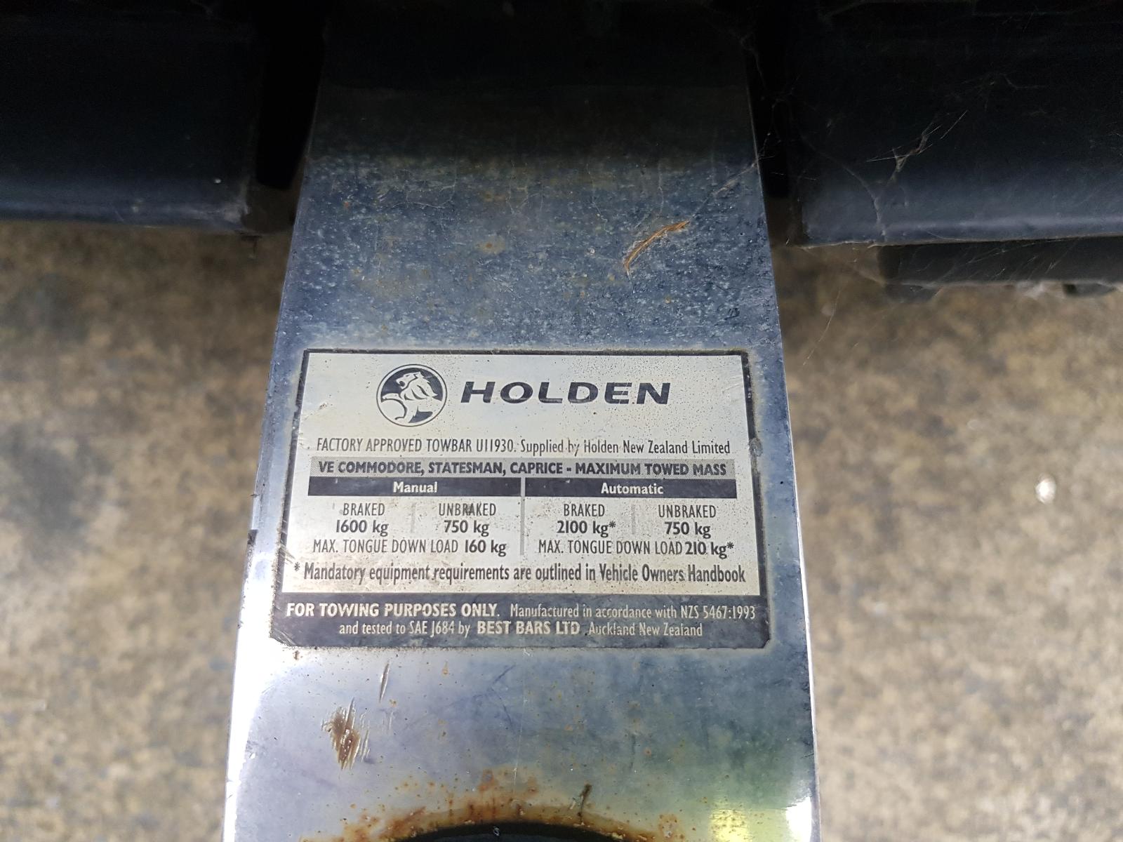 Holden Commodore - VE 2006-2013