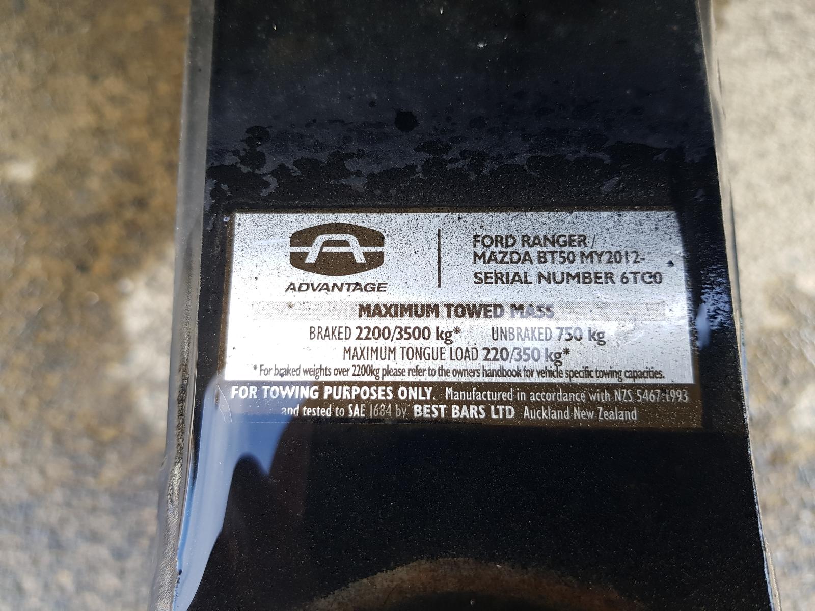 Ford Ranger - PX/PX2 2011-2017