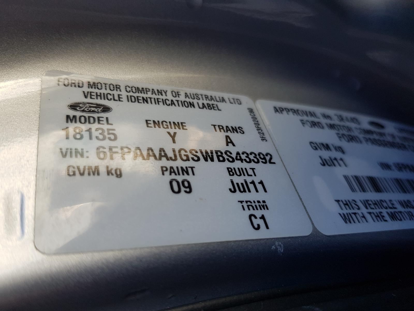 Ford Falcon - FG-FGX 2008-2016