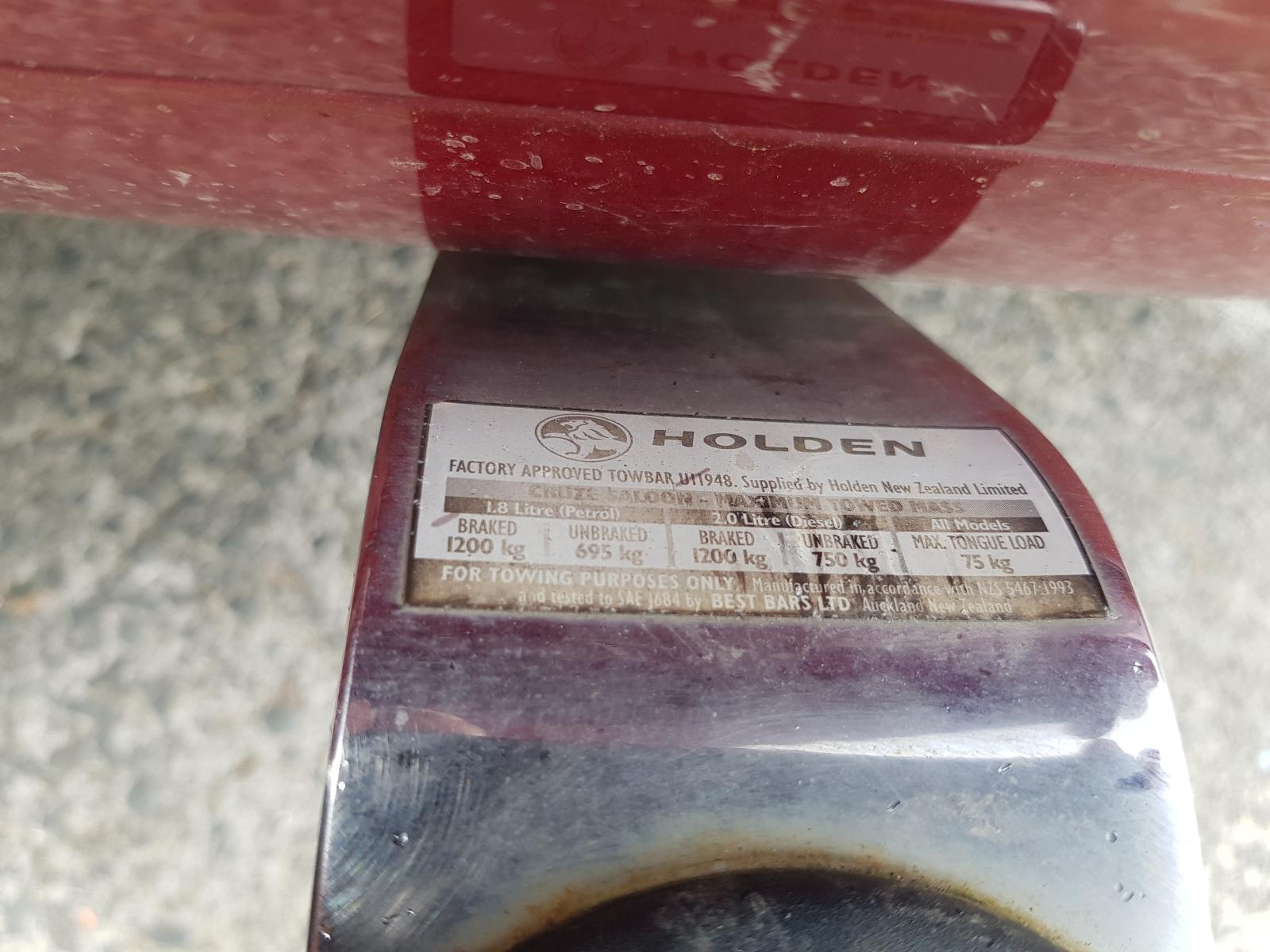 Holden Cruze - 2009-Present